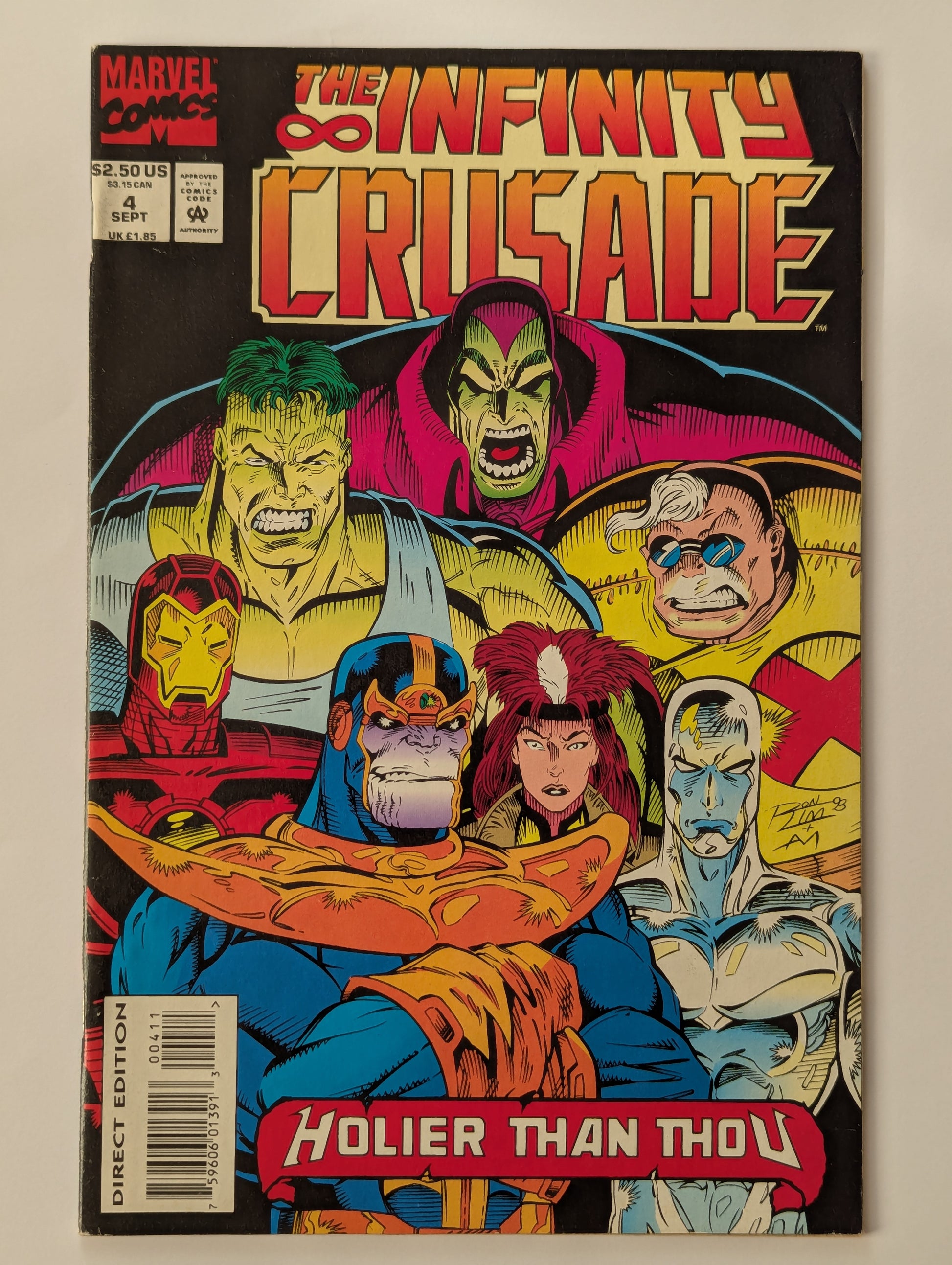 Infinity Crusade #4 Marvel Comic Book