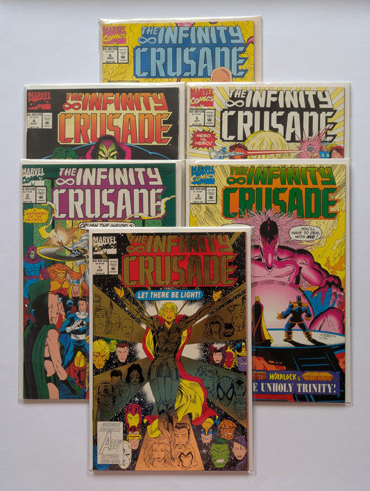 Infinity Crusade #1-6 Marvel Comic Book Set