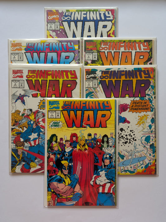 Infinity War #1-6 Marvel Comic Book Set
