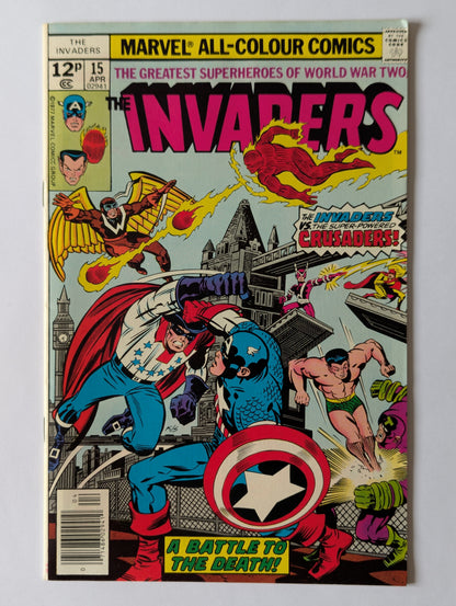 Invaders #15 Marvel Comic Book