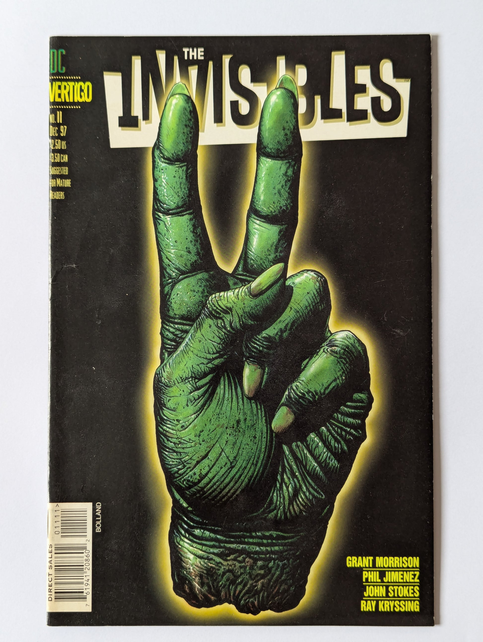 Invisibles #11 DC Vertigo Comic Book