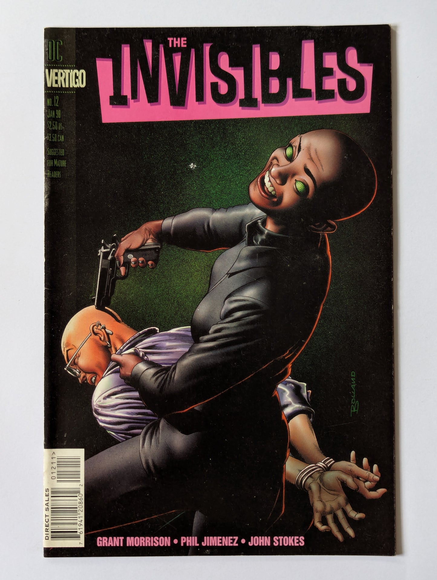 Invisibles #12 DC Vertigo Comic Book