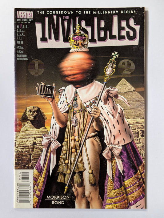 Invisibles #12 DC Vertigo Comic Book