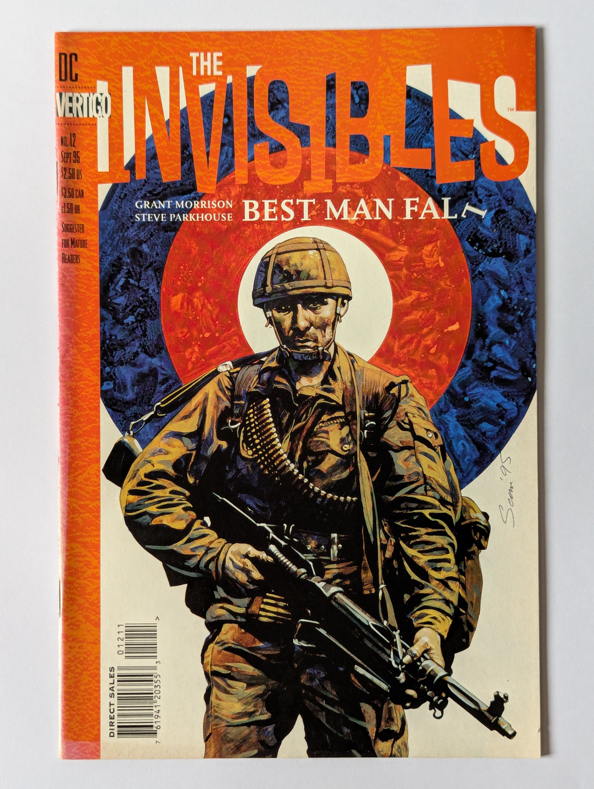 Invisibles #12 DC Vertigo Comic Book