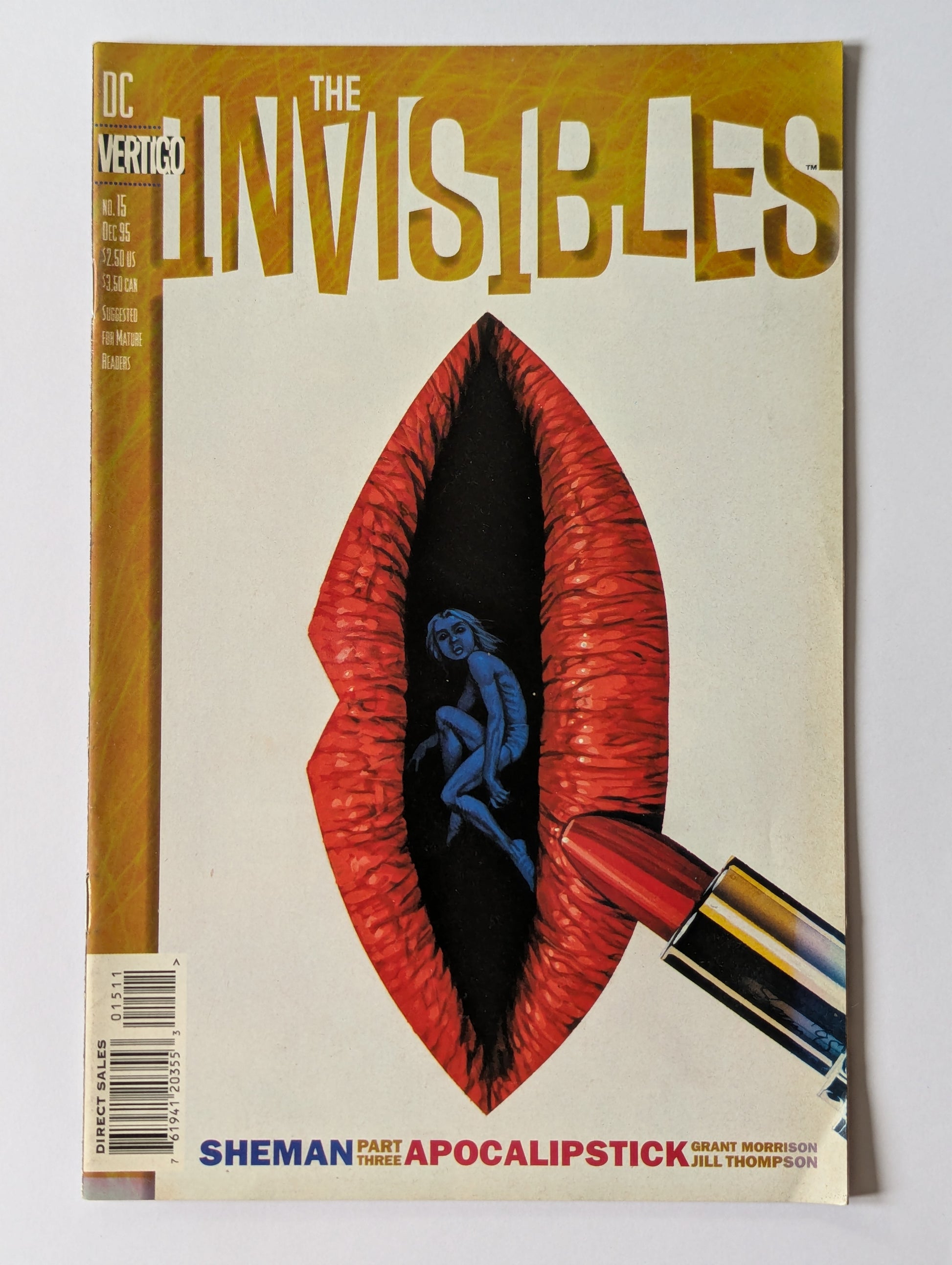 Invisibles #15 DC Vertigo Comic Book