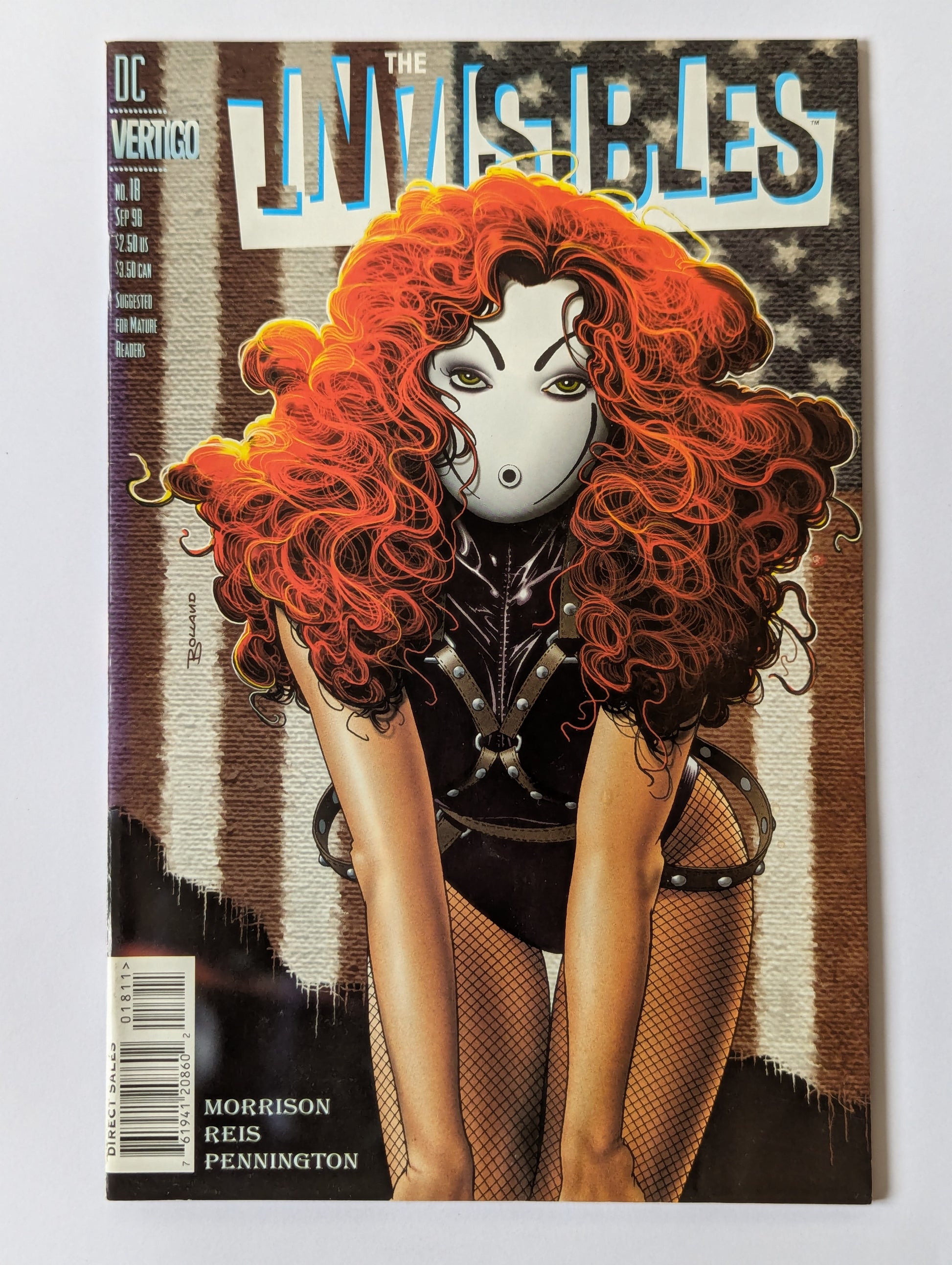 Invisibles #18 DC Vertigo Comic Book