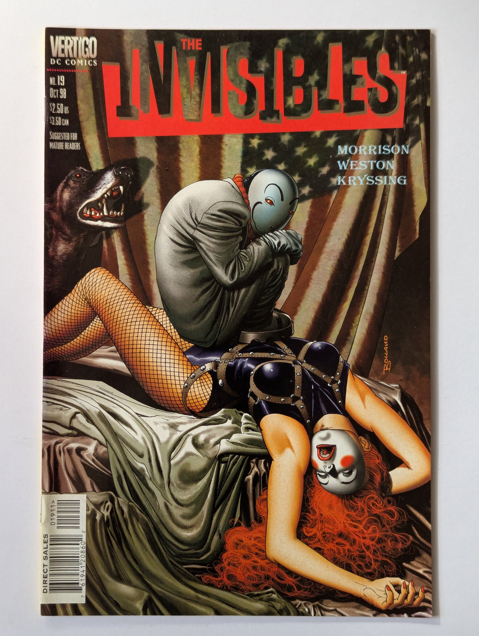 Invisibles #19 DC Vertigo Comic Book