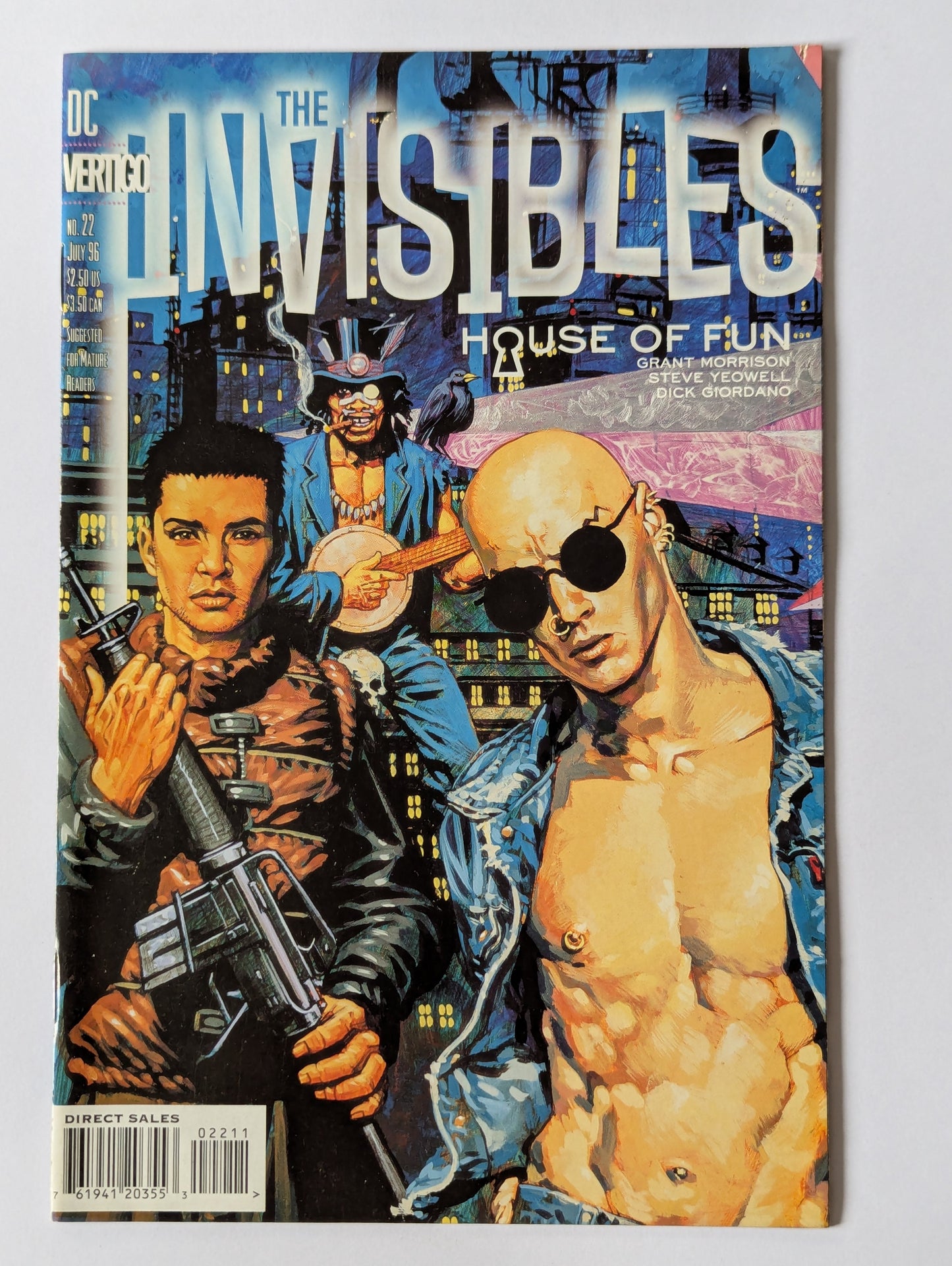 Invisibles #22 DC Vertigo Comic Book