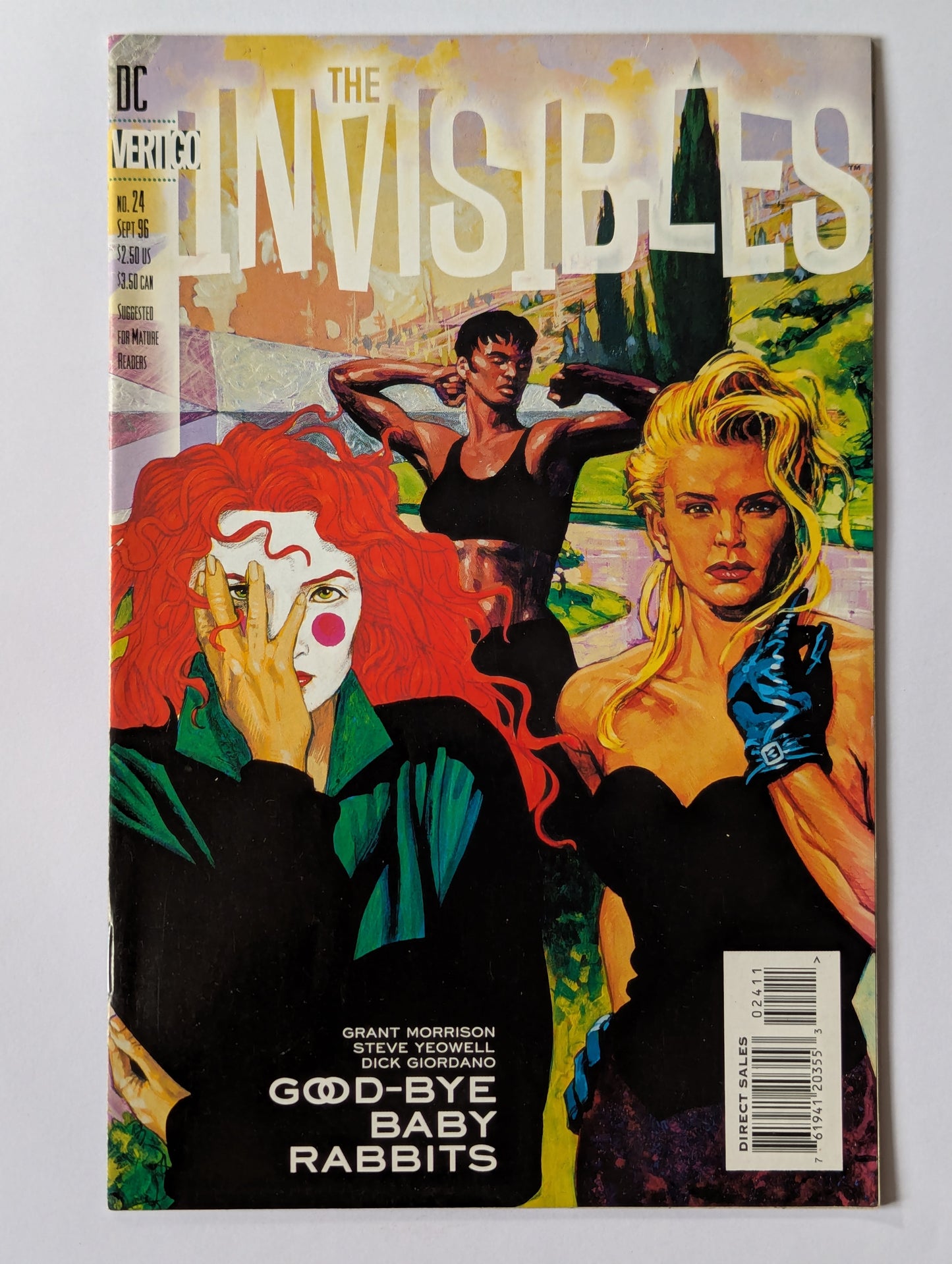 Invisibles #24 DC Vertigo Comic Book