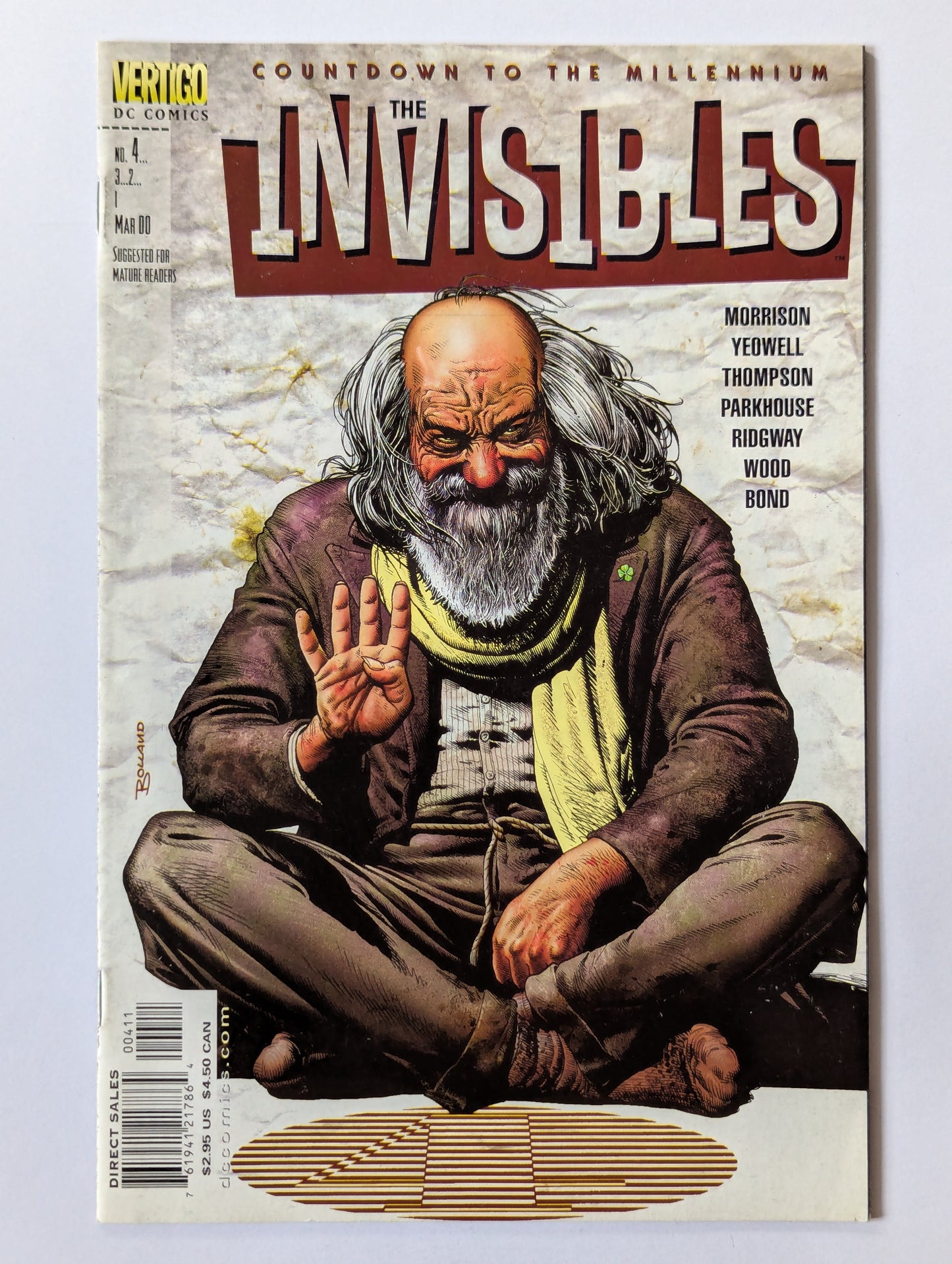 Invisibles #4 DC Vertigo Comic Book