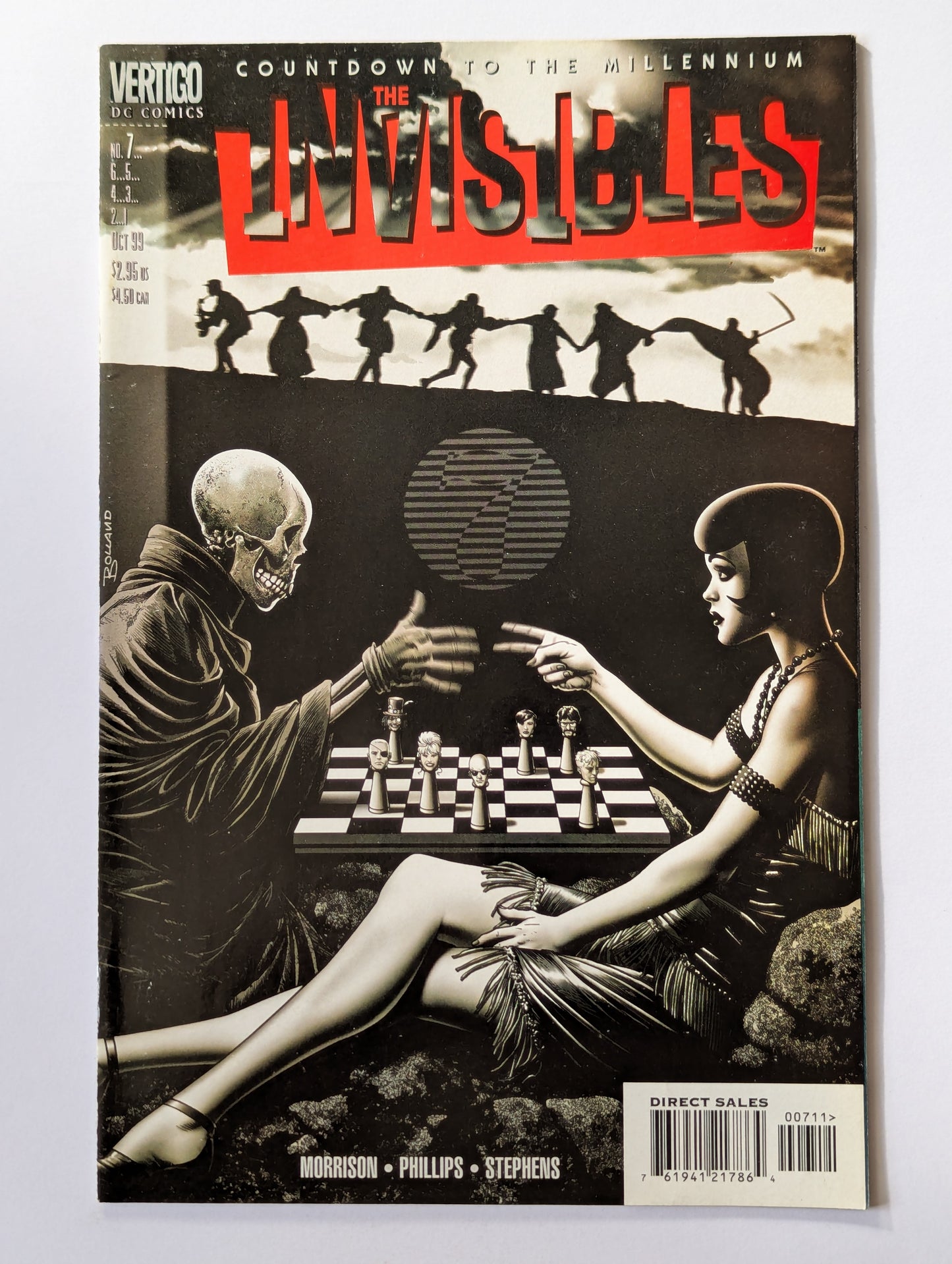 Invisibles #7 DC Vertigo Comic Book