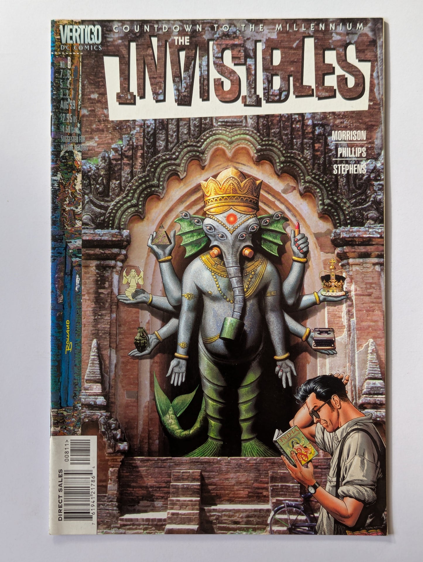 Invisibles #8 DC Vertigo Comic Book