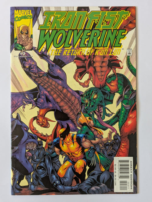 Iron Fist Wolverine #3 Marvel Comic Book