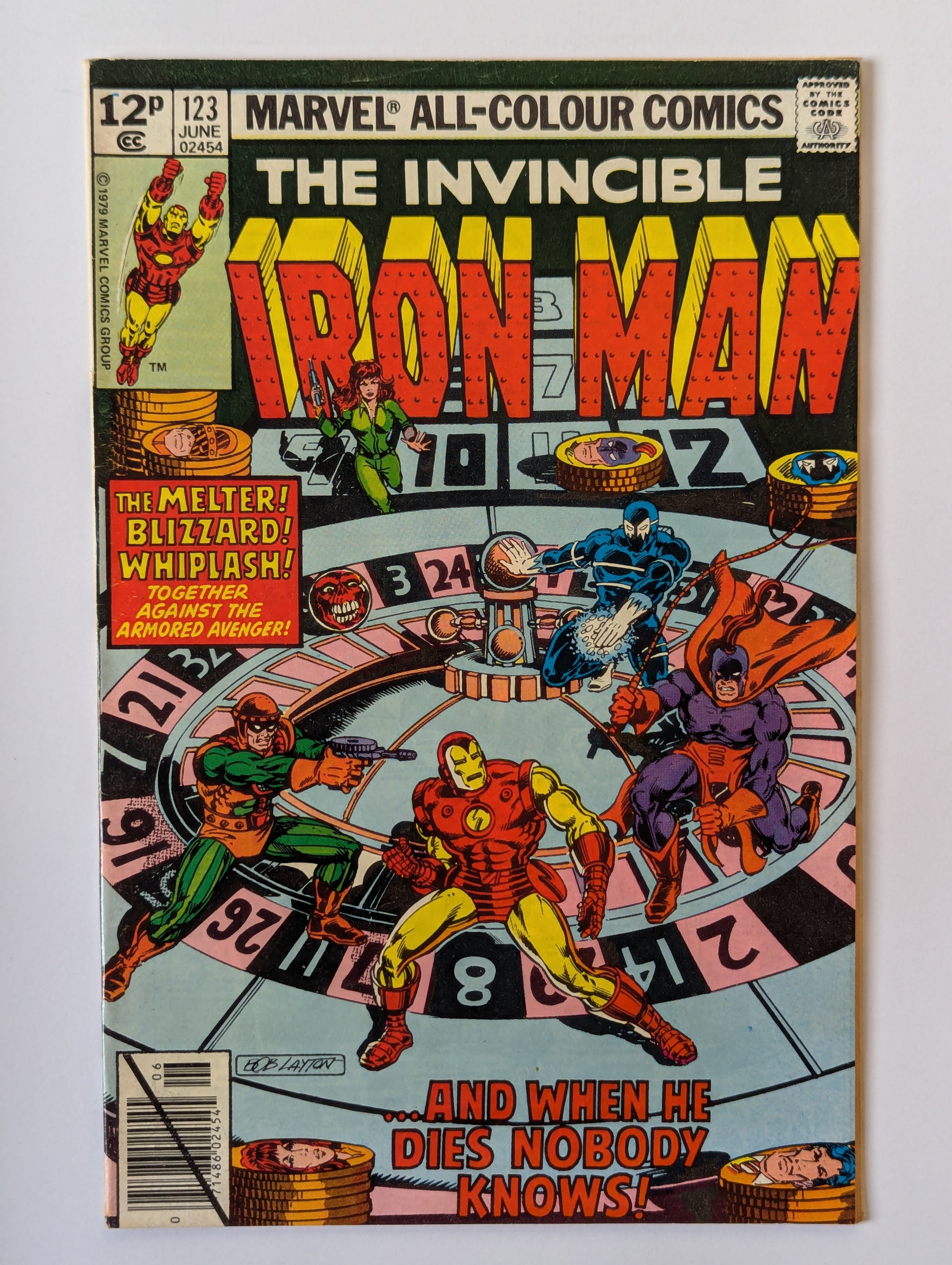 Iron Man #123 Marvel Comic Book