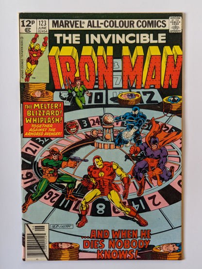 Iron Man #123 Marvel Comic Book