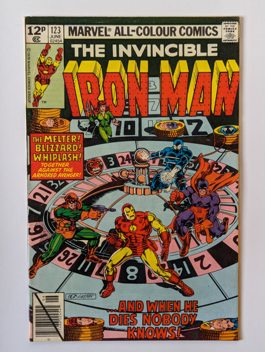 Iron Man #123 Marvel Comic Book