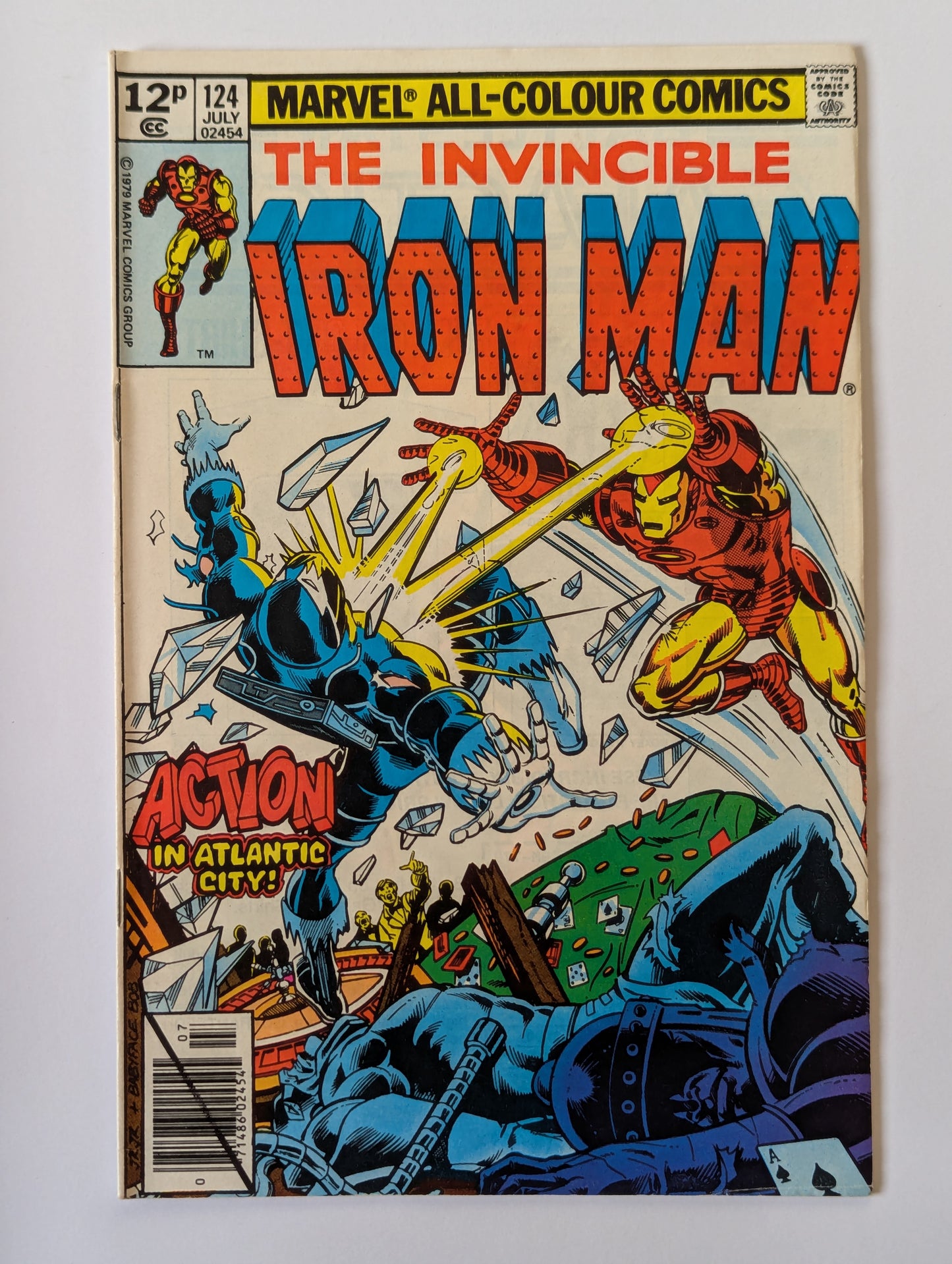 Iron Man #124 Marvel Comic Book