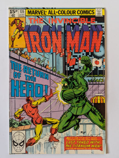 Iron Man #135 Marvel Comic Book