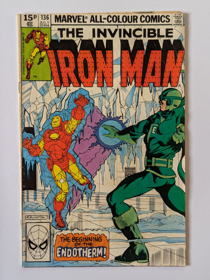 Iron Man #136 Marvel Comic Book