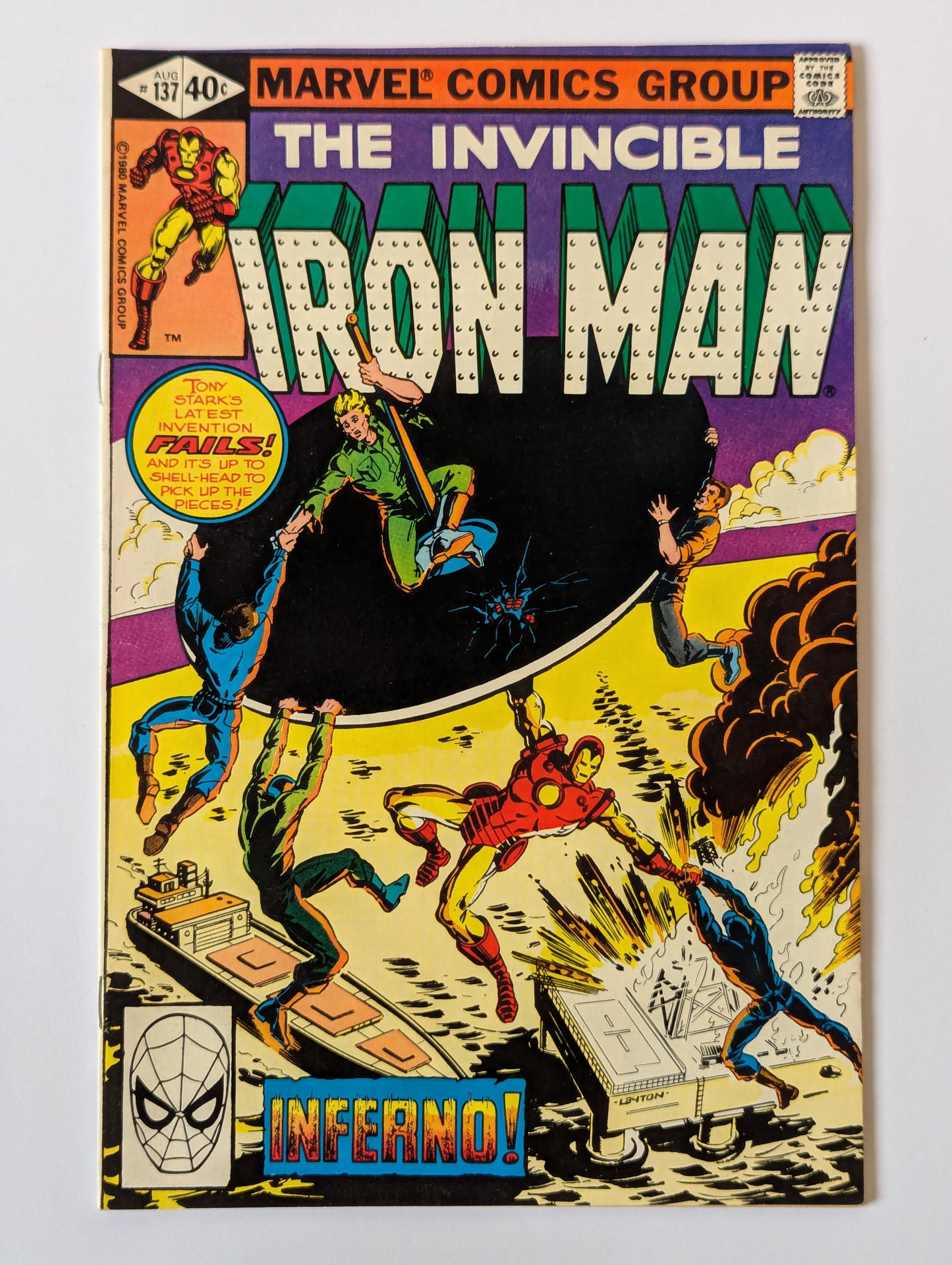 Iron Man #137 Marvel Comic Book
