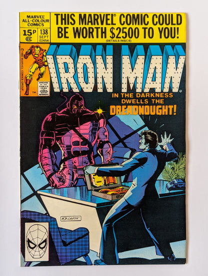 Iron Man #138 Marvel Comic Book