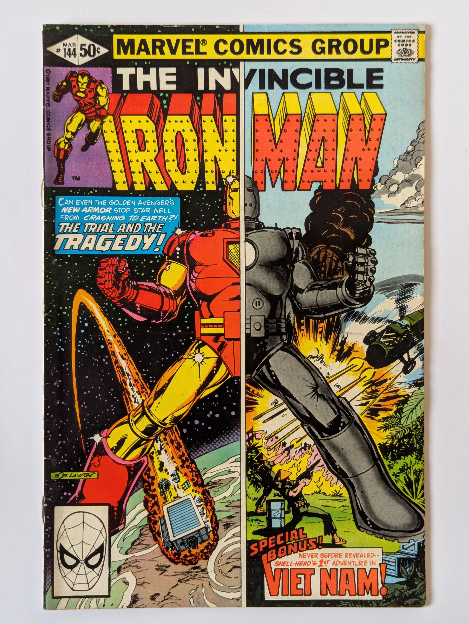 Iron Man #144 Marvel Comic Book