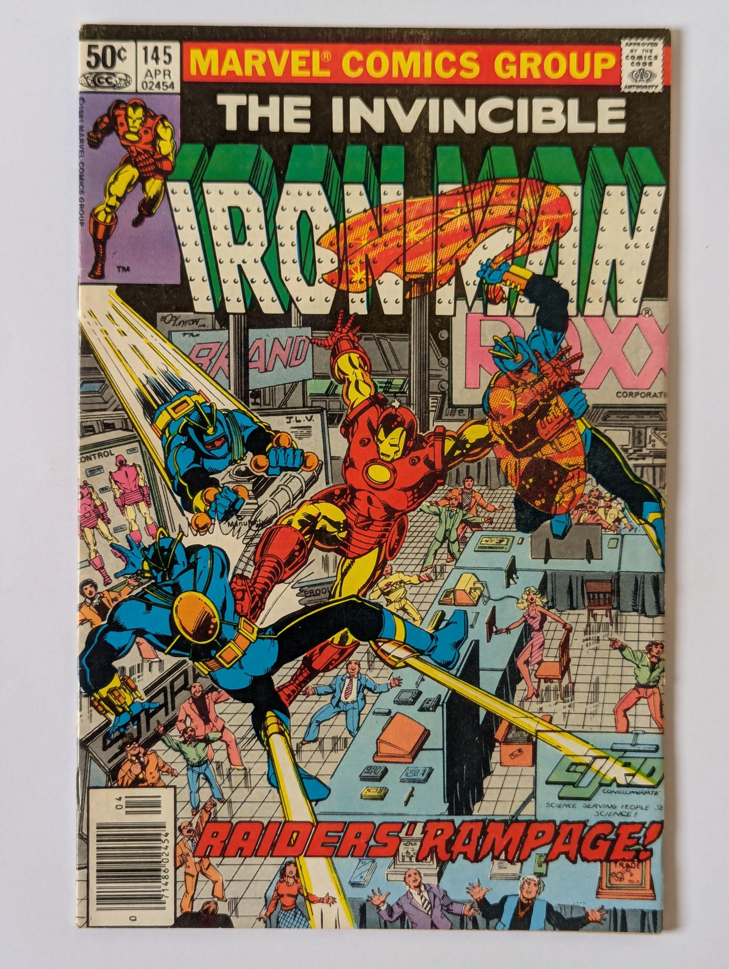 Iron Man #145 Marvel Comic Book