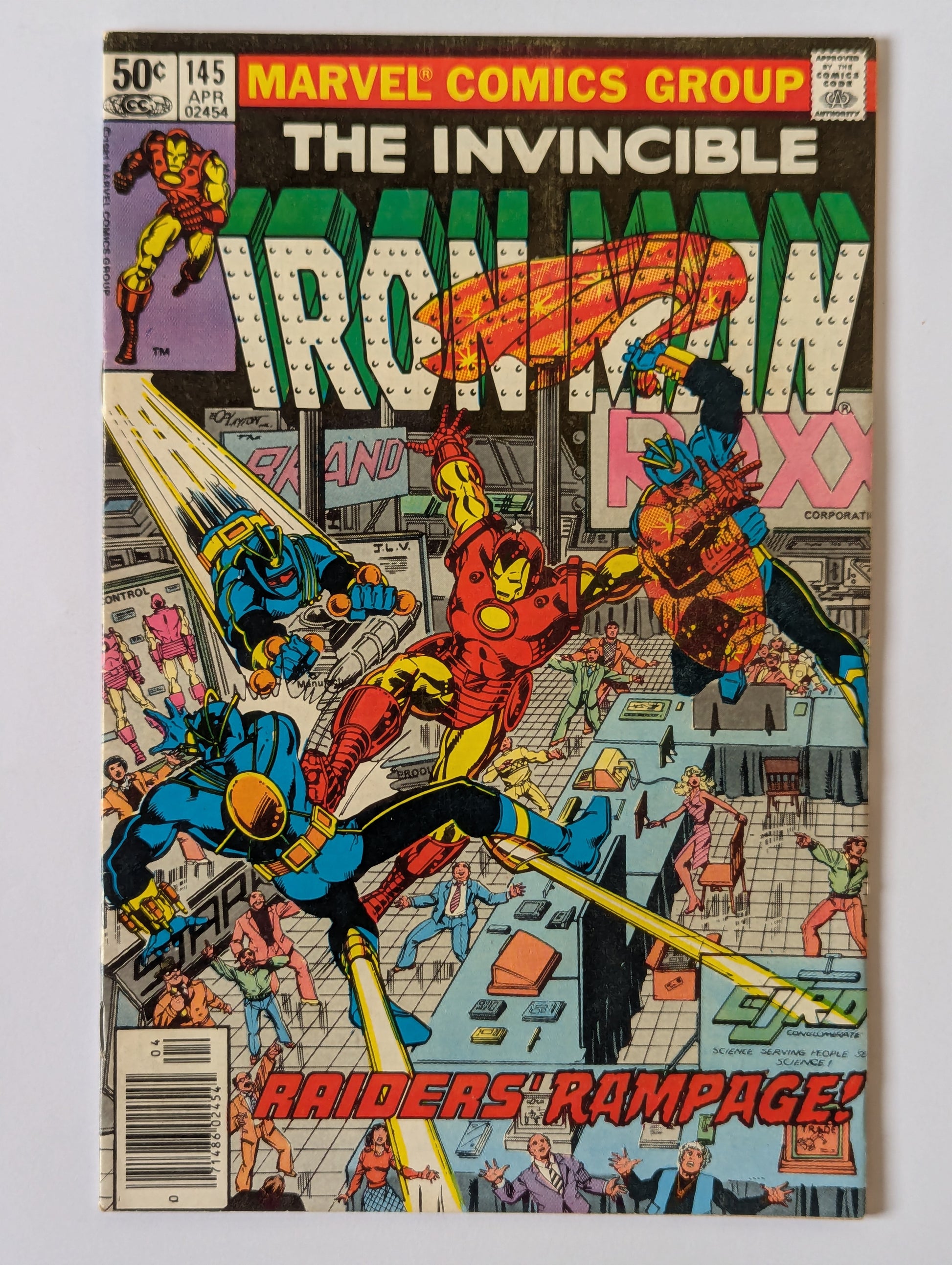 Iron Man #145 Marvel Comic Book