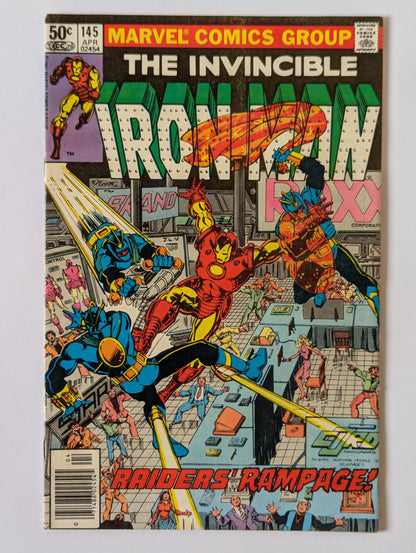 Iron Man #145 Marvel Comic Book