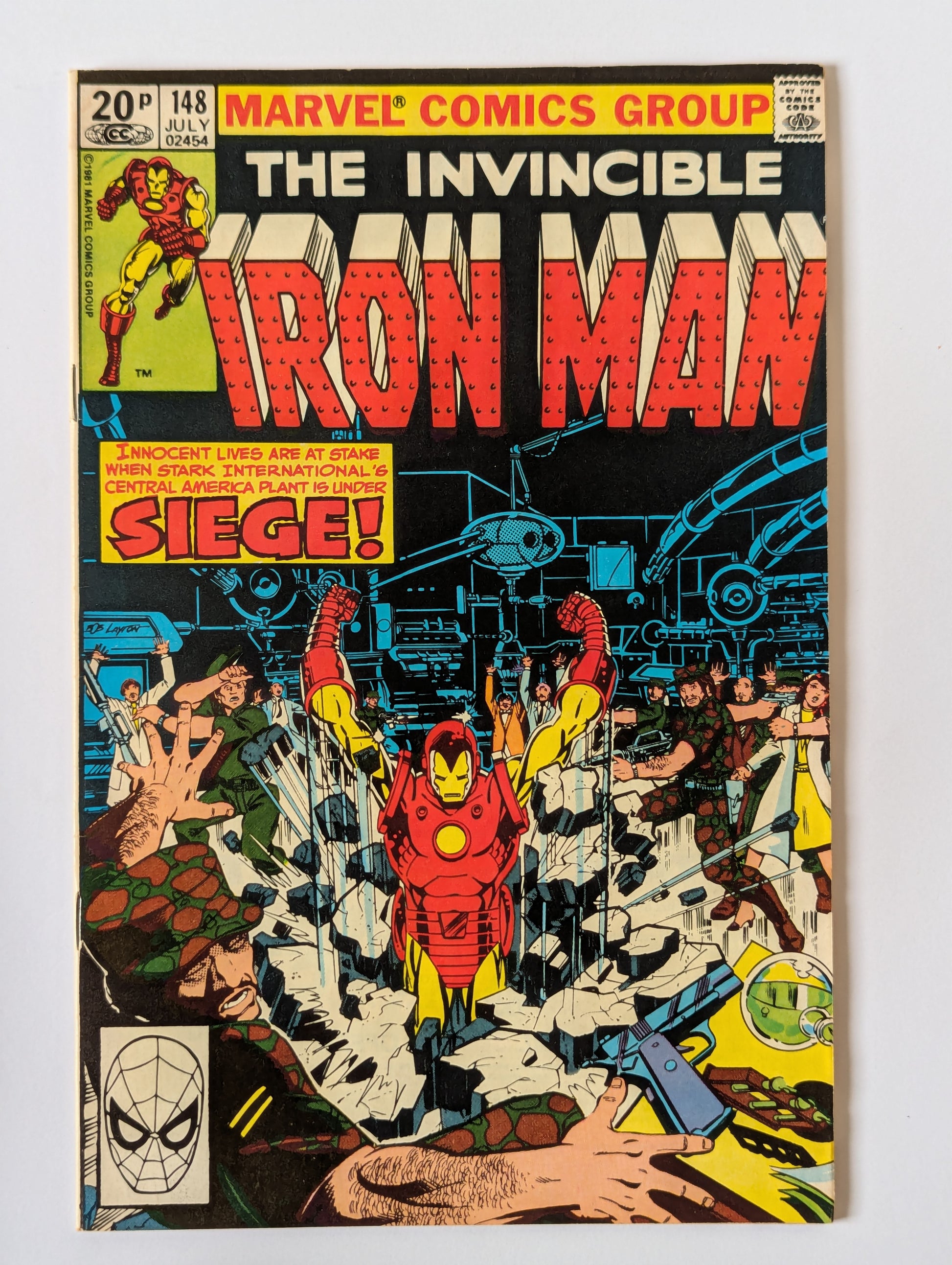 Iron Man #148 Marvel Comic Book
