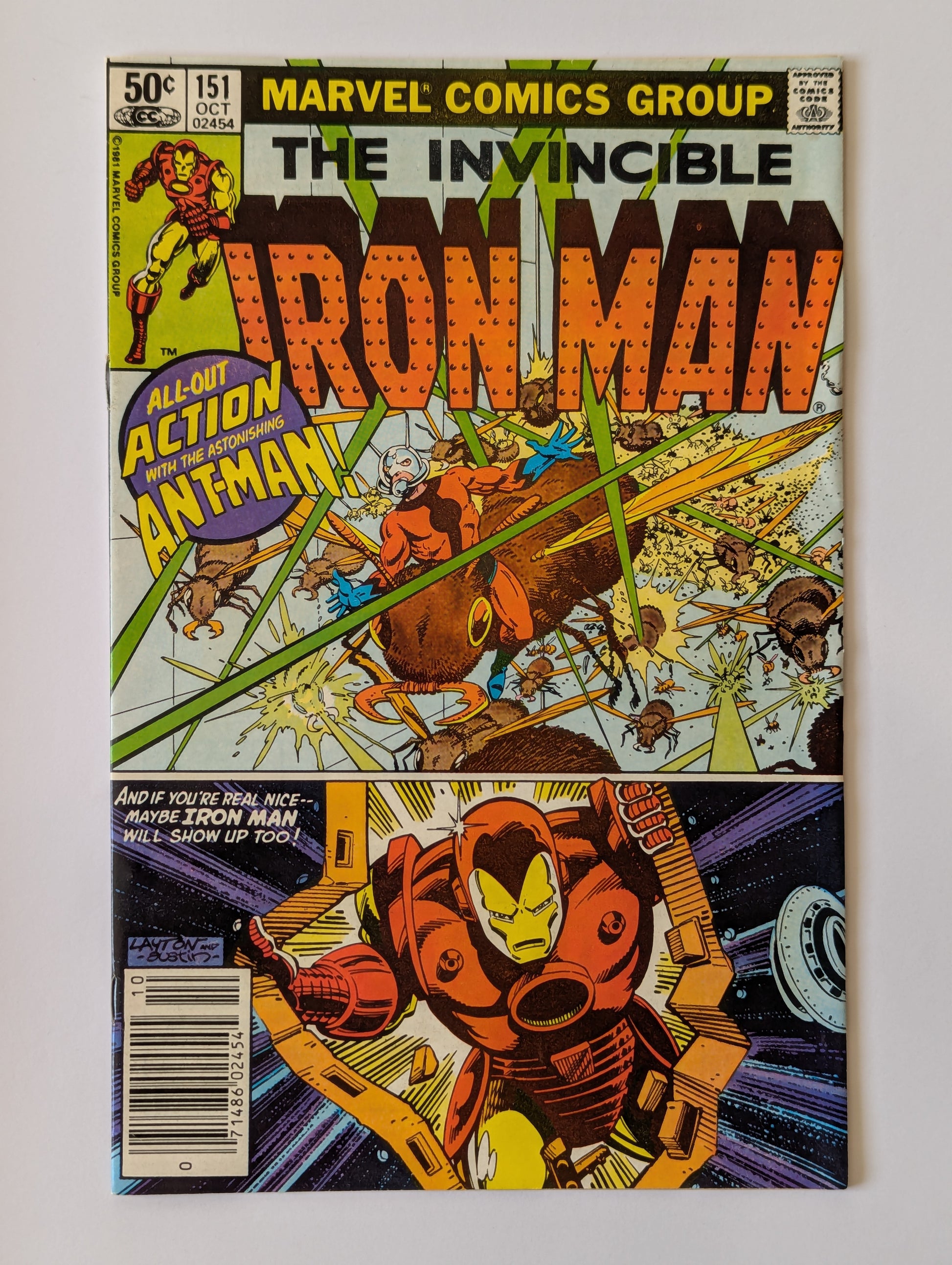 Iron Man #152 Marvel Comic Book