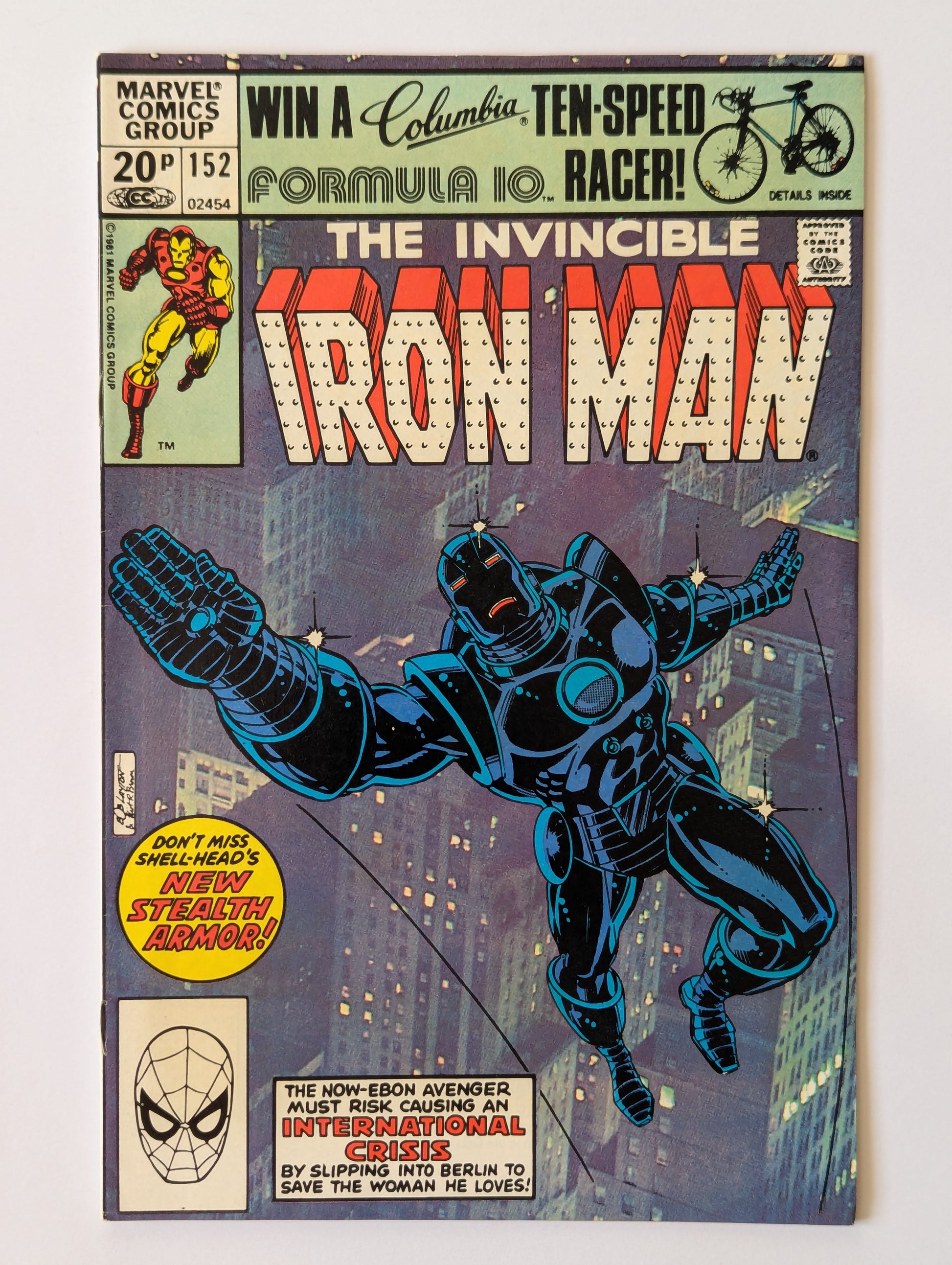 Iron Man #152 Marvel Comic Book