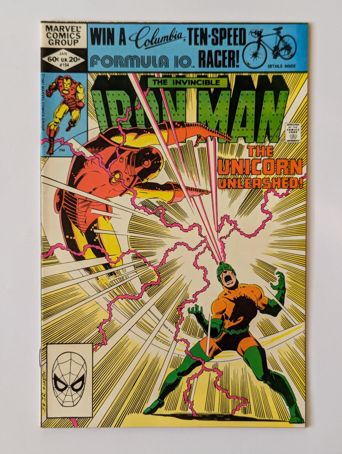 Iron Man #154 Marvel Comic Book
