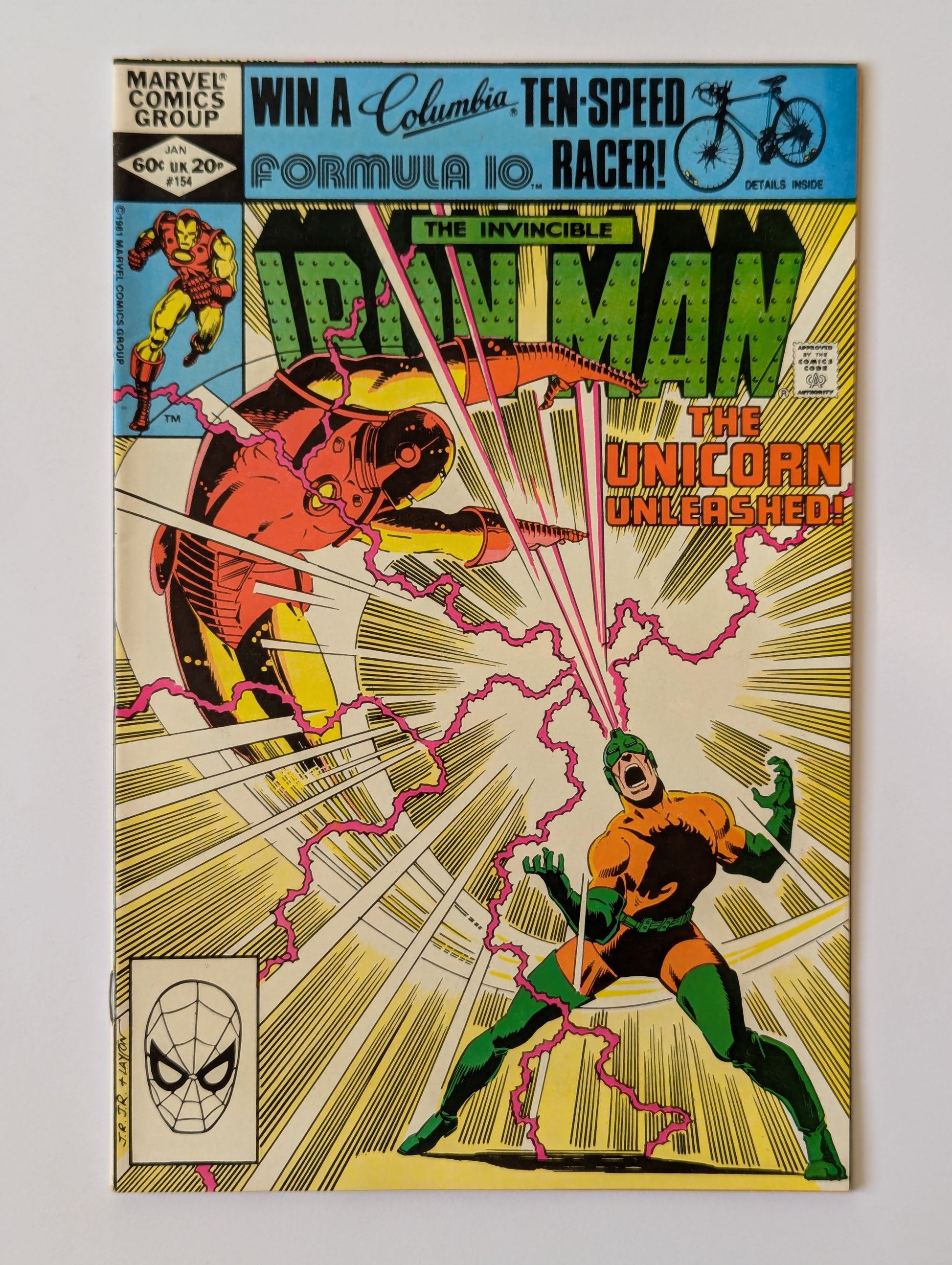 Iron Man #154 Marvel Comic Book