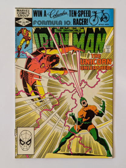 Iron Man #154 Marvel Comic Book