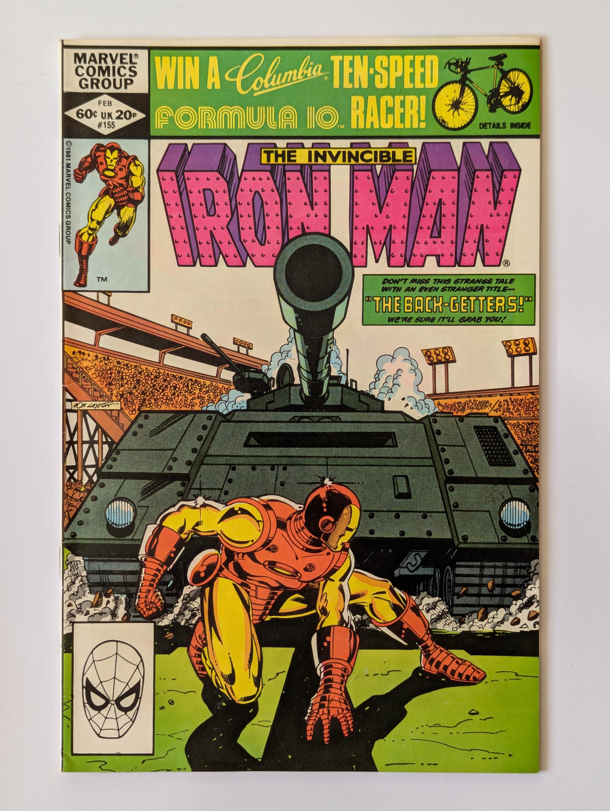 Iron Man #155 Marvel Comic Book
