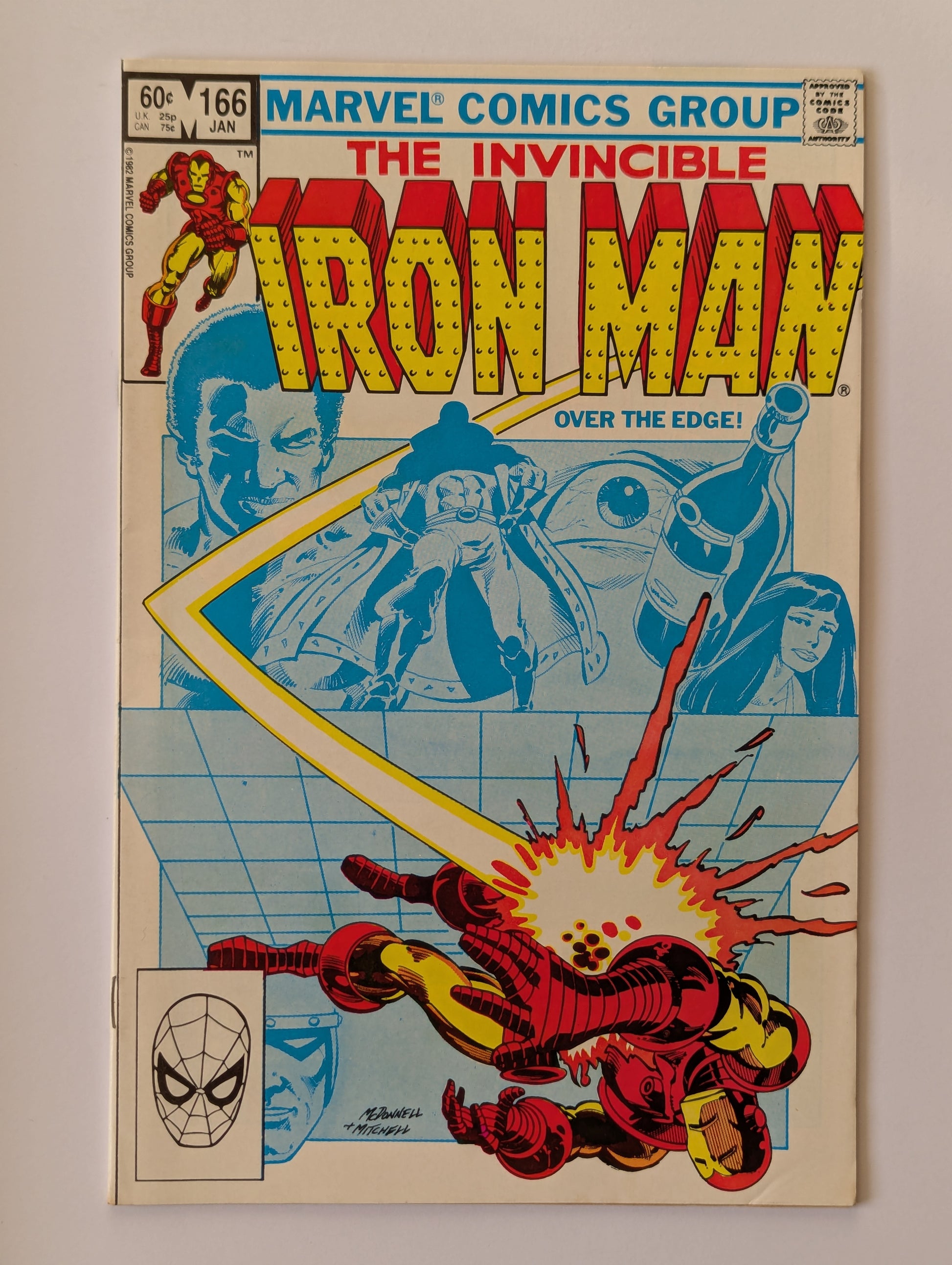 Iron Man #166 Marvel Comic Book