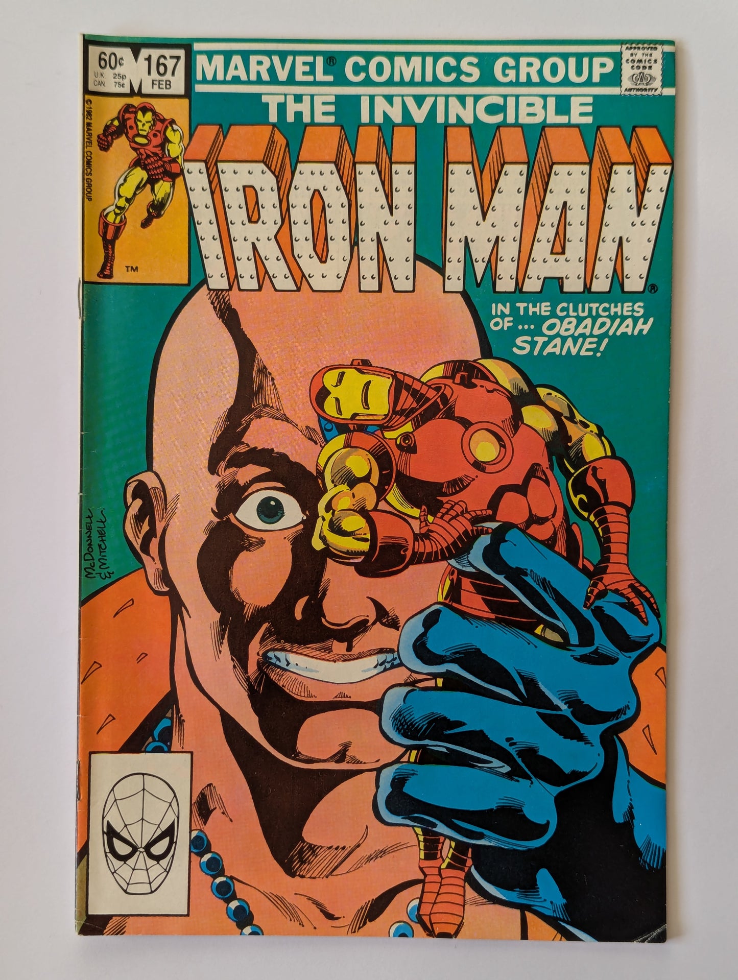 Iron Man #167 Marvel Comic Book