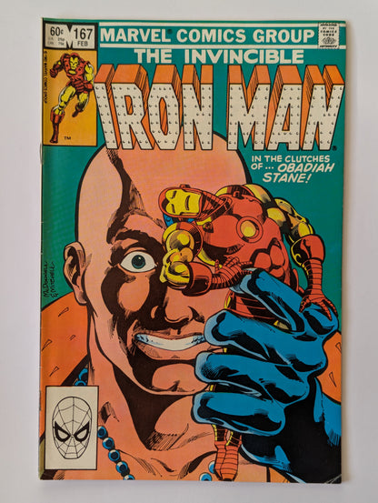 Iron Man #167 Marvel Comic Book
