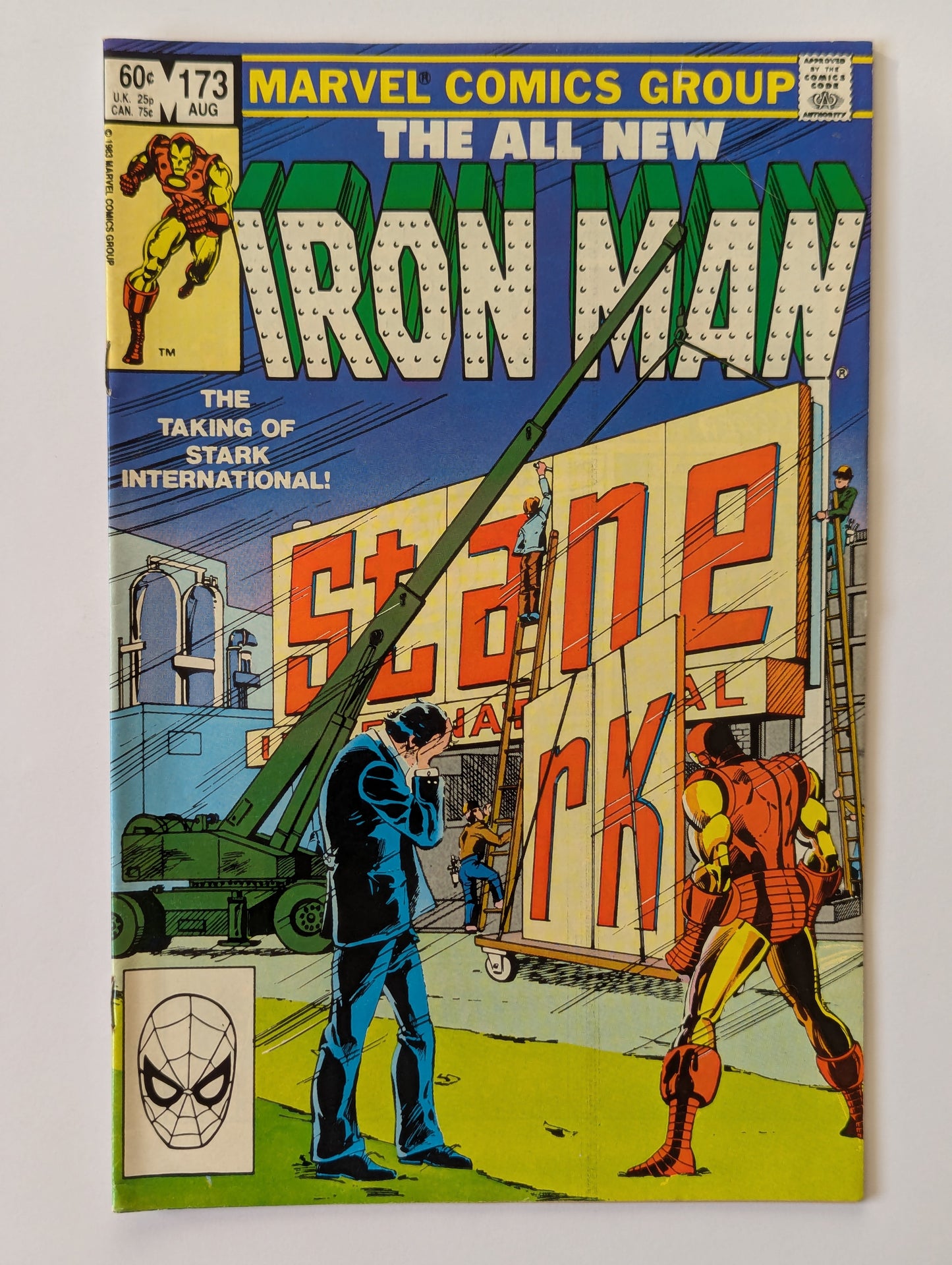 Iron Man #173 Marvel Comic Book