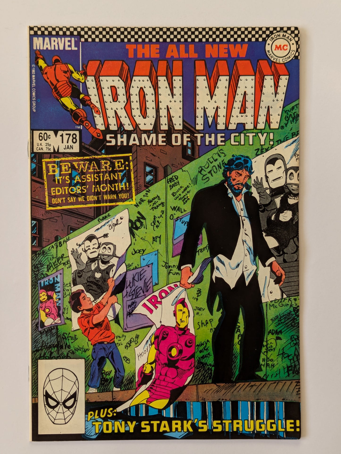 Iron Man #178 Marvel Comic Book