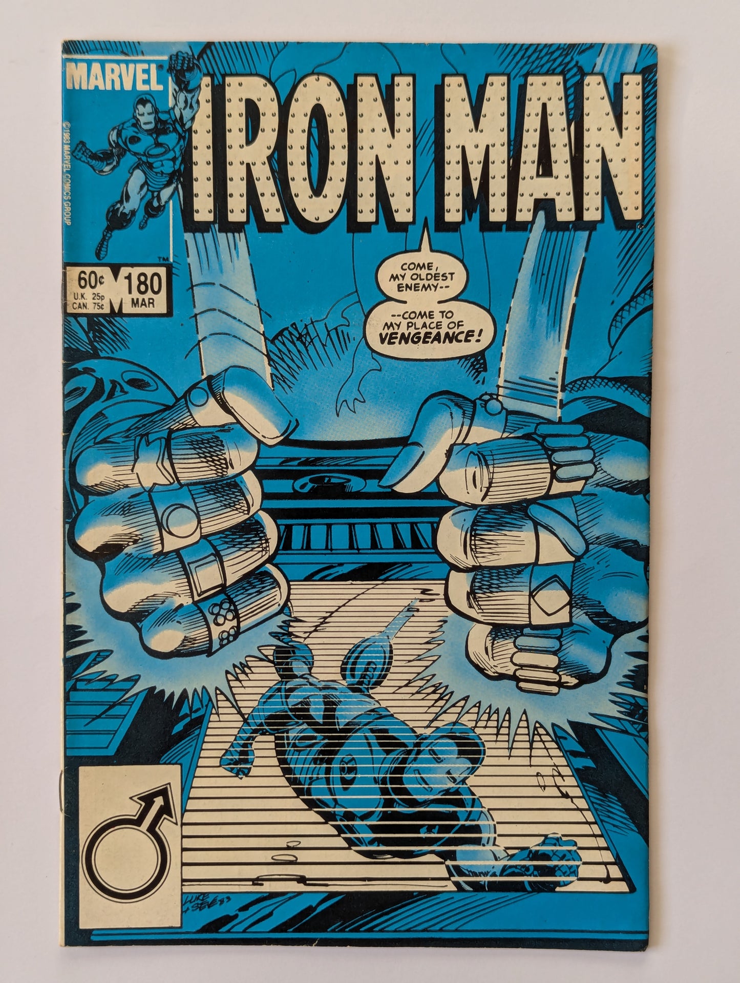 Iron Man #180 Marvel Comic Book
