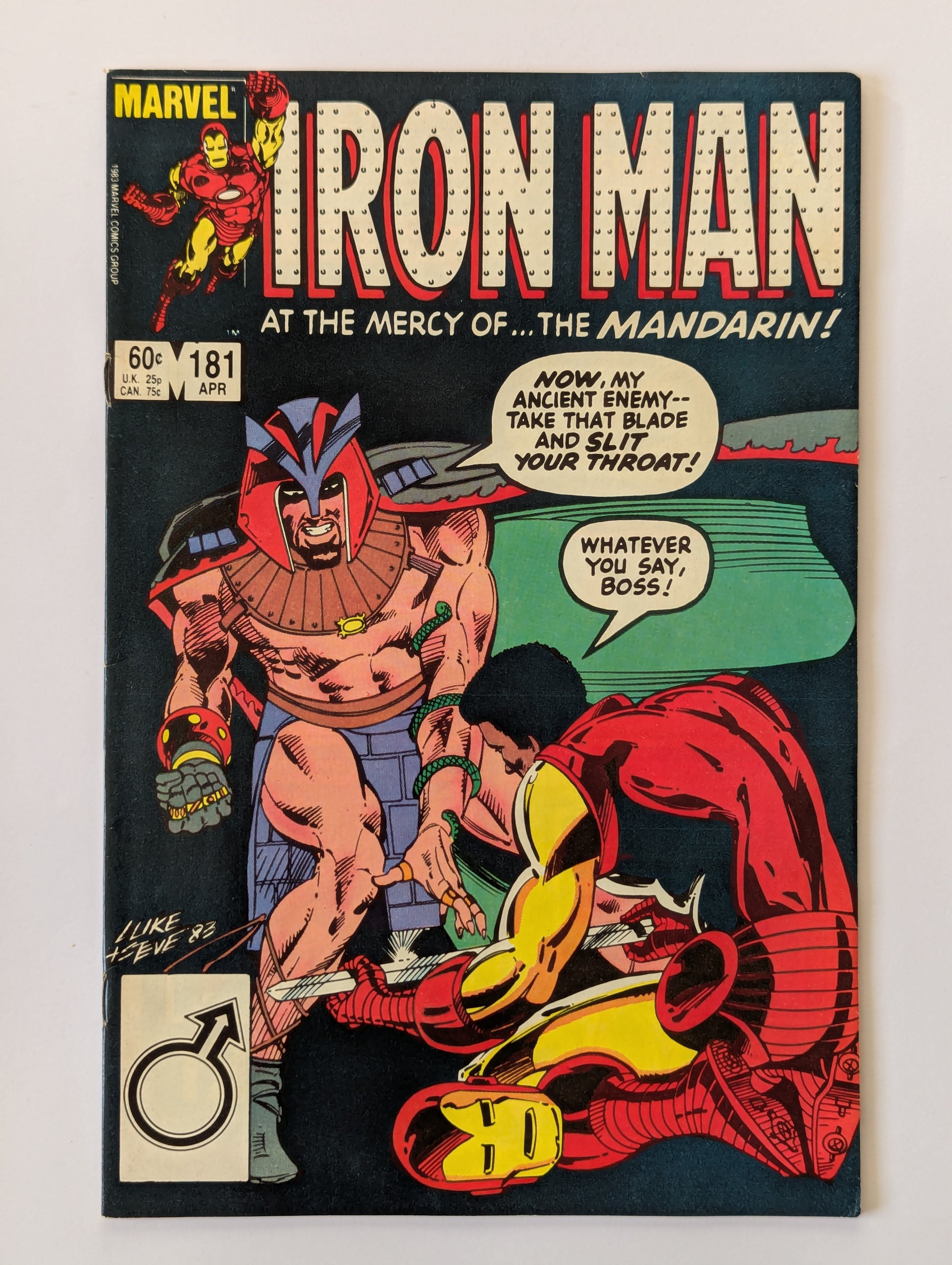 Iron Man #181 Marvel Comic Book
