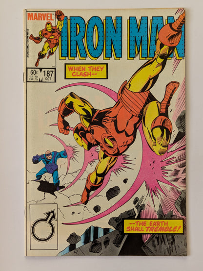 Iron Man #187 Marvel Comic Book