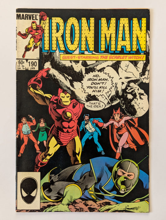 Iron Man #190 Marvel Comic Book