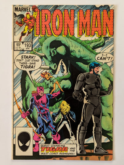 Iron Man #193 Marvel Comic Book