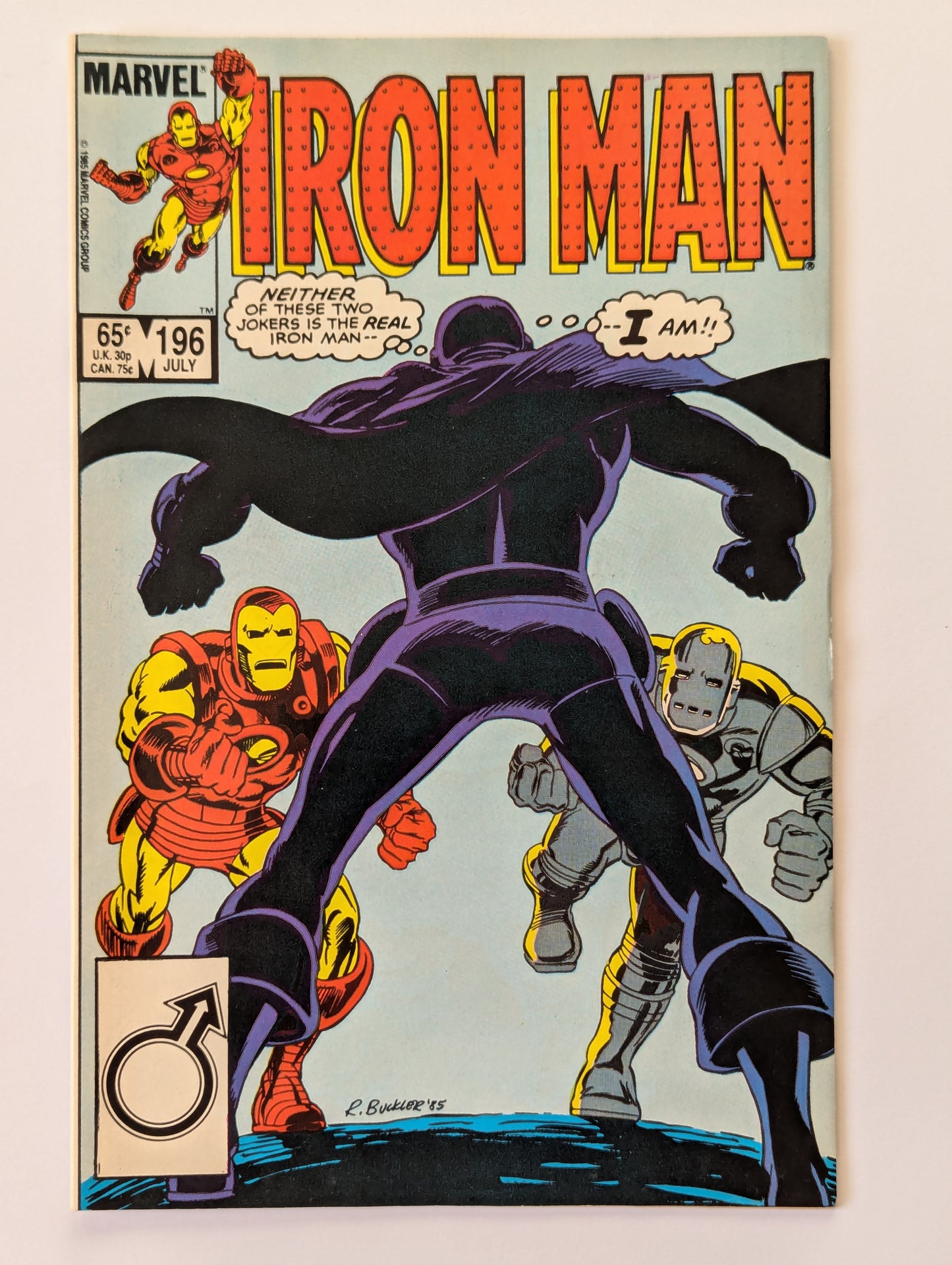 Iron Man #196 Marvel Comic Book