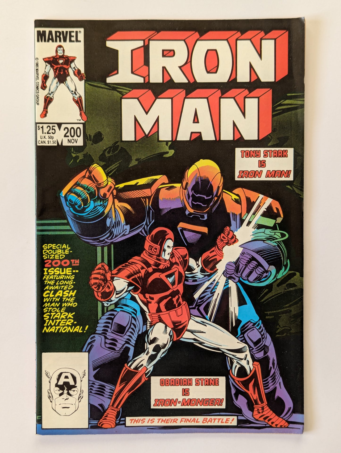 Iron Man #200 Marvel Comic Book