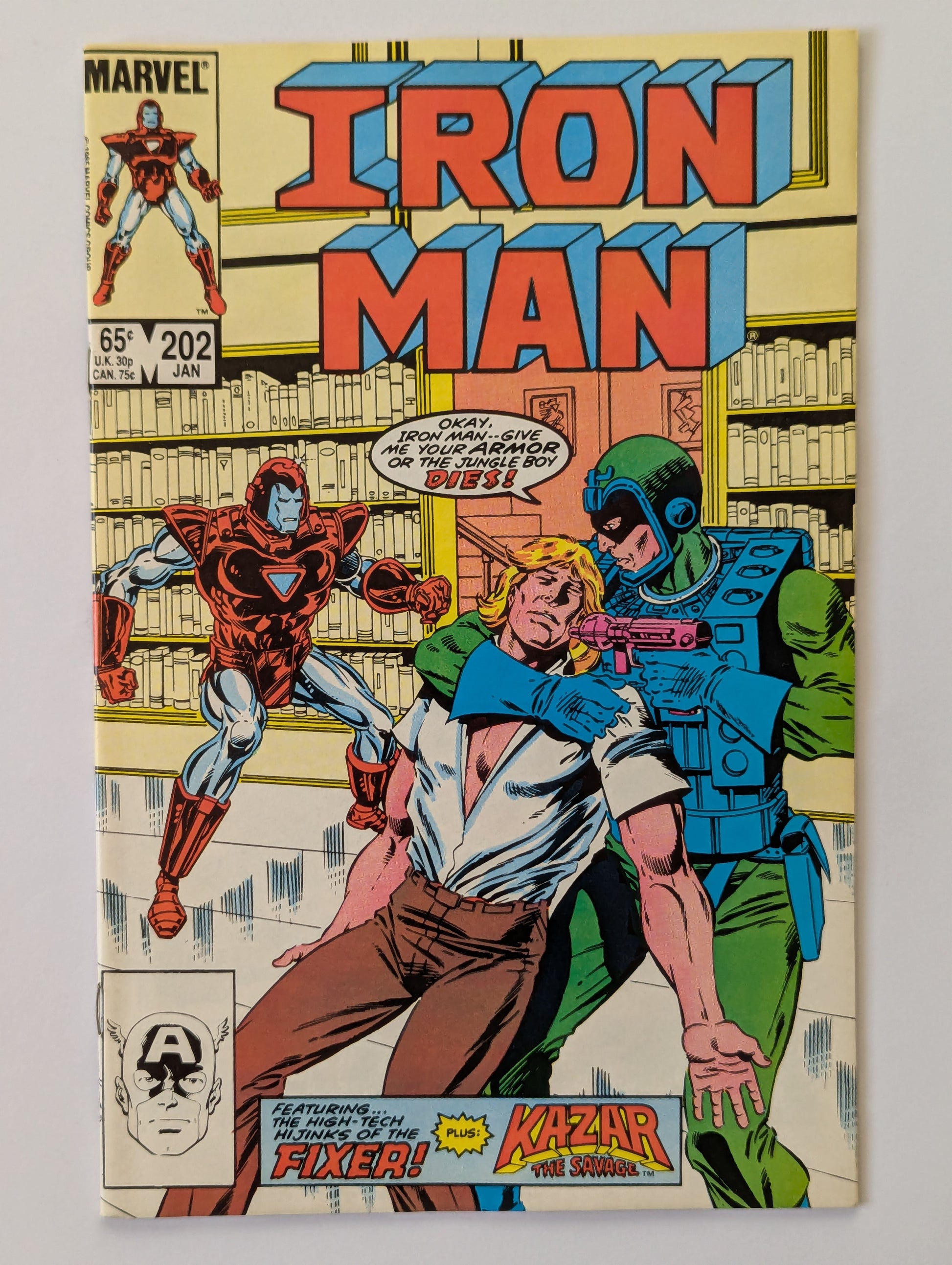 Iron Man #202 Marvel Comic Book