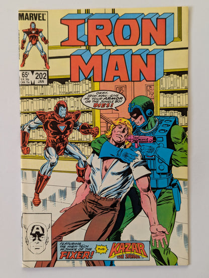 Iron Man #202 Marvel Comic Book